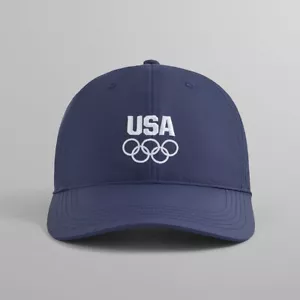 Kith for Team USA Nylon Aaron Cap Nocturnal Adjustable Paris Olympics 2024 NWT - Picture 1 of 9