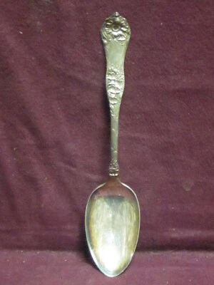 1881 Rogers BRIAR ROSE / BRIAR CLIFF PATTERN   SERVING SPOON 7 3/4"  NM   Foto 1 de 4