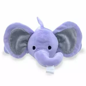 Kinrex lila Elefant Schnuller Halter Baby Soothie Tier Spielzeug 7,09"/18 cm. - Bild 1 von 3