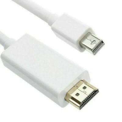 1.5 to 3 METER MINI DISPLAY PORT DP MALE TO HDMI MALE C - Image 1 of 4