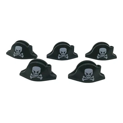 5x LEGO® Minifiguren Zubehör "Piraten Hut Admiral" 4540699 84639 Totenkopf