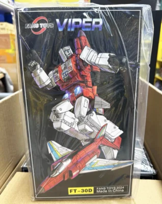 In Hand! New FansToys FT-30D Viper Fireflight G1 Superion Combiner Action Figure - Image 1 of 4
