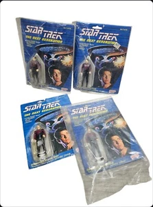 1988 Star Trek The Next Generation Commander William Riker Galoob Action Figure - Picture 1 of 7
