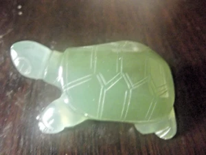 Vintage Chinese Pale Green Jade Turtle - Picture 1 of 4