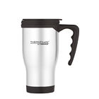 Thermos Thermocafe 400ml Silver Insulated Thermal Camping Hiking Travel Mug Cup