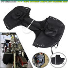 Soft Lowers Chaps Leg Warmer Bags For Harley Street Glide Sportster Dyna FXDB