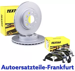 TEXTAR Bremsscheiben + Beläge AUDI A3 VW GOLF 5 6 SEAT TOLEDO LEON + SKODA VORNE - Bild 1 von 4