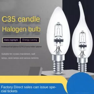 C35 Light Lamps Replace Spotlight Bulbs Halogen Bulbs candles pointed bulbs - Picture 1 of 12
