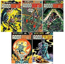 Robo-Hunter - full set (#1 - #5) (Eagle Comics, 1984)