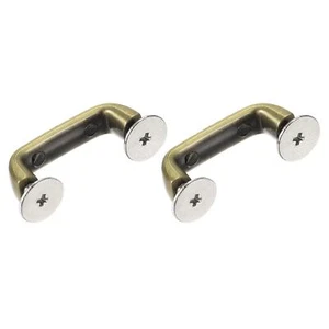 Handtasche Gurt Ringe 2 Stück 29 mm Metall Schnallen Verschluss Schrauben für Kette Bronze - Bild 1 von 4