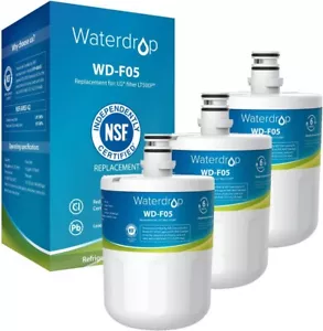 Waterdrop 5231JA2002A Refrigerator Water Filter, Replacement for LG® LT500P® (3) - Picture 1 of 7