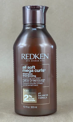 Champú REDKEN ALL SOFT MEGA CURLS 10,1 OZ Foto 1 de 2