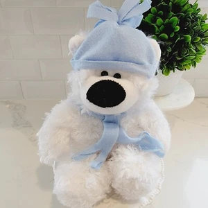 Peluche orsacchiotto Oriental Trading Co morbido orso polare bianco. - Foto 1 di 9