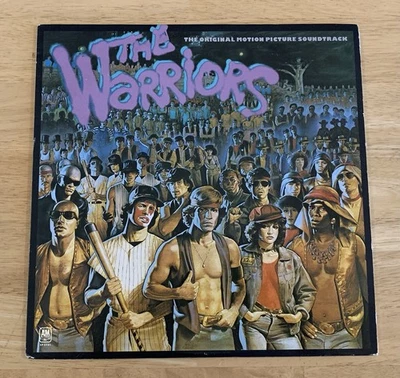 THE WARRIORS Original Motion Picture Soundtrack A&M Vinyl LP Record 1979 Tested - Image 1 of 4