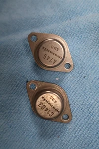 Original 2SC1403 2SA745 Marantz Main Output Transistors, Tested (2 pieces) - Picture 1 of 2