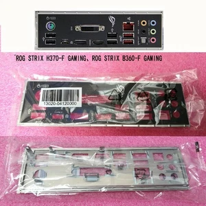Backplate für ASUS ROG STRIX B360-F GAMING Mainboard IO Shield Plate i/o - Bild 1 von 1