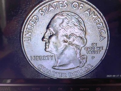 2000 P Wash. Quart. Maryland State W/ Obv-Rev Doubling Error - Image 1 of 4