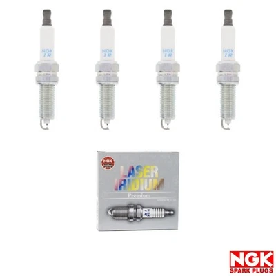 New Set of 4 NGK Laser Iridium Spark Plug for 17-20 Genesis G80/ 17-22 G90 V8 - Image 1 of 4