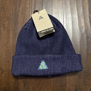 NWT Nike ACG Beanie Purple Hat Unisex One Side FJ6307-599 - Picture 1 of 4