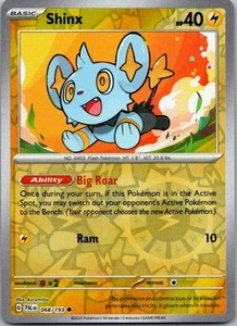 Shinx - Reverse Holo Common SV02: Paldea Evolved 068/193 Near Mint - Picture 1 of 2