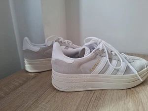 Adidas Gazelle Bold grau Gr. 41 1/3 wie neu - Bild 1 von 8