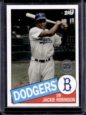 2020 Topps Jackie Robinson 1985 35th Anniversary #85-22 Dodgers - Image 1 of 2