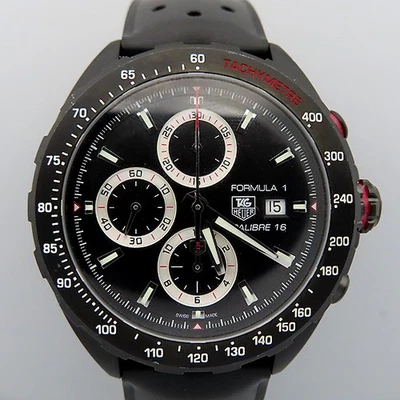Tag Heuer CAZ2011.FT8024 FORMULA 1 титана хронограф автоматический резиновый ремешок мне - Изображение 1 из 4