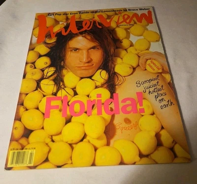 1993 February, INTERVIEW Magazine, Florida Juiciest Place On Earth  (MH54) Foto 1 de 3