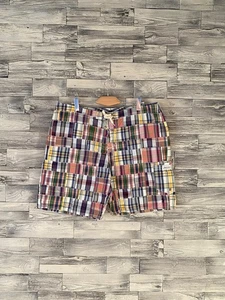 POLO RALPH LAUREN INDIAN MADRAS Men's Multicolor Cotton / Nylon Shorts Size 38 - Picture 1 of 18