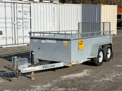 2018 Felling FT-10 OT-G 12' T/A Utility Ramp Deck Equipment Trailer bidadoo - Image 1 of 4