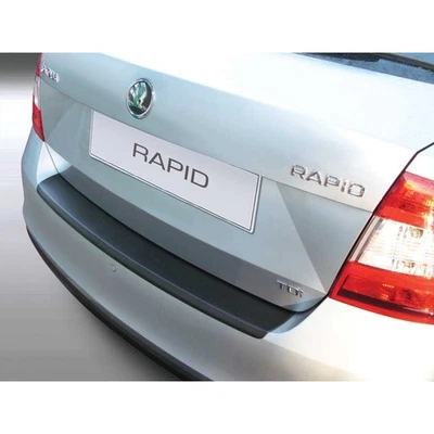 ABS Loading Area Protector for Skoda Rapid 4 Doors 2012- Black - Image 1 of 2