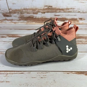 Vivobarefoot Magna Trail Women's Hiking Boots Gray Size 9 Ankle Lace Up EU 40 - Imagen 1 de 8