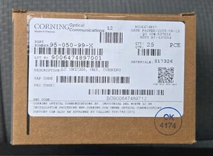 Corning 95-050-99-X UniCam High-Performance Connectors (Box Of 25) LC 50um OM3/4 - Picture 1 of 1
