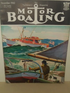 December 1942 MOTOR BOATING Magazine WW2 BOATS OF THE JAPANESE LANDING FORCE - Picture 1 of 24