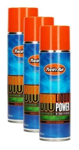 Aceite de filtro de aire Twin Air Spray filtro de aire líquido Power Spray orgánico 3x500 ml - Imagen 1 de 1