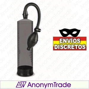 Bomba succionadora pene tipo PERA grande.Aumentador/desarrollador Negro - Imagen 1 de 4