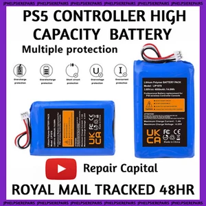 Ps5 Playstation 5 Controller Battery 4000Mah for PS5 DualSense – High-Capacity - Picture 1 of 3