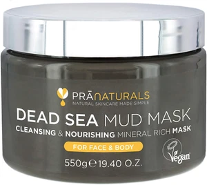 Dead Sea Mud Mask 550g Organic, Natural & Vegan, Cruelty-Free Cosmetic - Picture 1 of 9