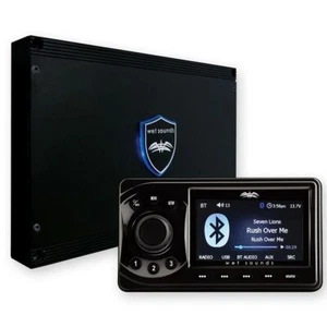 Wet Sounds WS-MC-1 | Gauge Style Marine Reciever with 5” Display - Picture 1 of 4