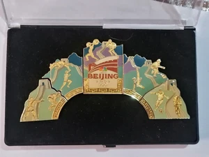 Beijing 2008 Olympics NBC Sports Pin Boxed Set unused - Picture 1 of 8