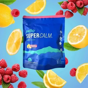 SUPERCALM Powder Raspberry Lemonade Dietary Supplement 20 On-The-Go Packets - Picture 1 of 12