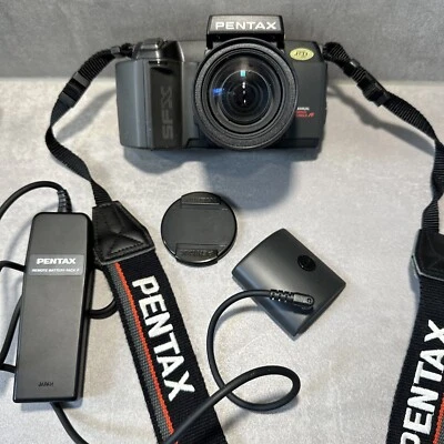 Pentax SFX mit Pentax Zoom 1:4-5.6 35-105 inkl. Remote Battery Pack F - Bild 1 von 4
