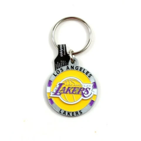 NBA - Los Angeles Lakers (LAL) Pewter Keychain Cover