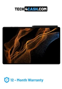 Samsung Galaxy Tab S8 Ultra 128GB Wi-FI+Cell Graphite Warranty - Excellent - Picture 1 of 10
