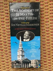 Sir Neville Marriner/Highlights Of The Academy Of St Martin/1996 3x CD Box Set - Picture 1 of 5