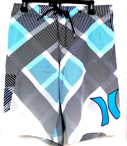 Hurley Men's Multicolor Swim Trunks/Board Shorts ~ Men's Size 32 - Picture 1 of 7