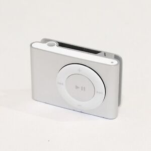 Apple iPod Shuffle 2nd Gen - 2GB, Silver (Working, Needs Battery Replacement)