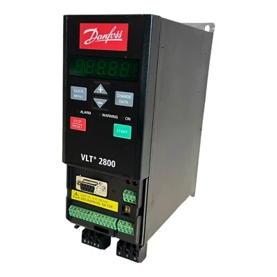 Danfoss VLT2803 195N0007 Frequenzumrichter VLT2803PS2B20STR1DBF10A00 Danfoss VLT - Bild 1 von 4