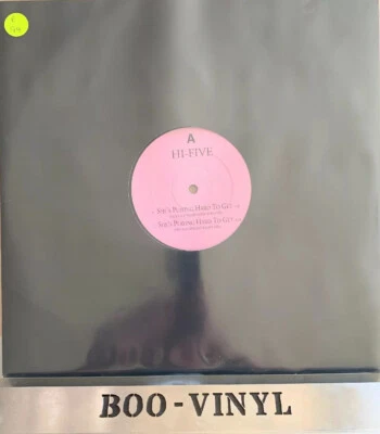HI-FIVE - SHES PLAYING HARD TO GET 12”SOUL FUNK HIP HOP VINYL RECORD EX - Image 1 of 3