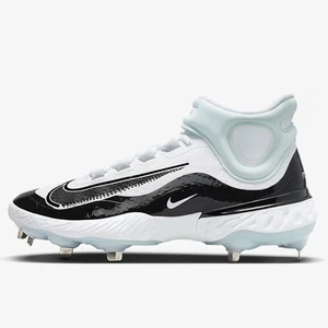 Nike Alpha Huarache Elite 4 Mid Metal Men's Size 13 Baseball Cleats FD2744-101 - Picture 1 of 6
